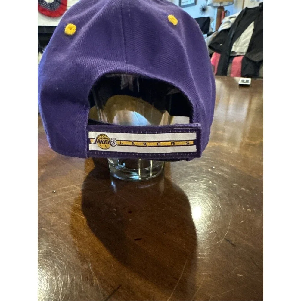 Fan Favorite Los Angeles Lakers Hat Kids Purple Adjustable NBA Basketball Cap